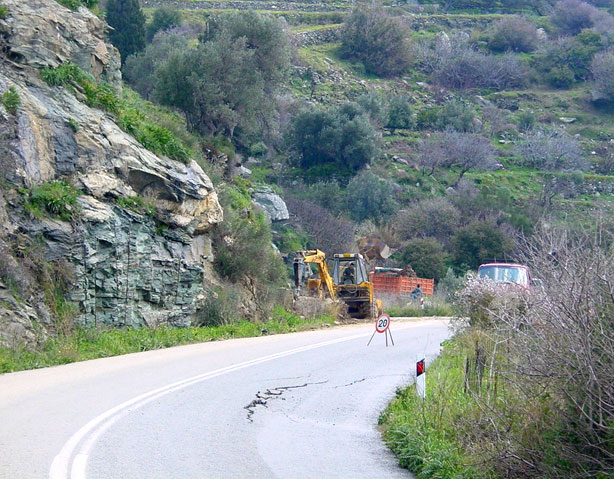 Οδικό δίκτυο Άνδρου